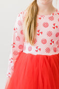 Load image into Gallery viewer, Pink Peppermint L/S Tutu Dress