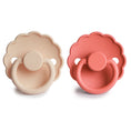Load image into Gallery viewer, FRIGG Daisy Silicone Pacifier 2-Pack