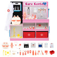 Load image into Gallery viewer, Play Doctor's Office Wood Medical Center Toy Set with Examine Region