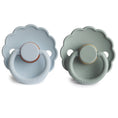 Load image into Gallery viewer, FRIGG Daisy Natural Rubber Pacifier 2-Pack