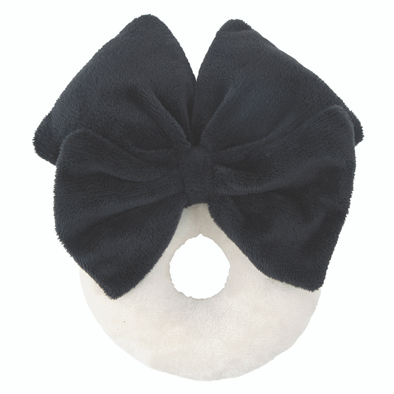 Swaddles with Plush Rattle - Bows