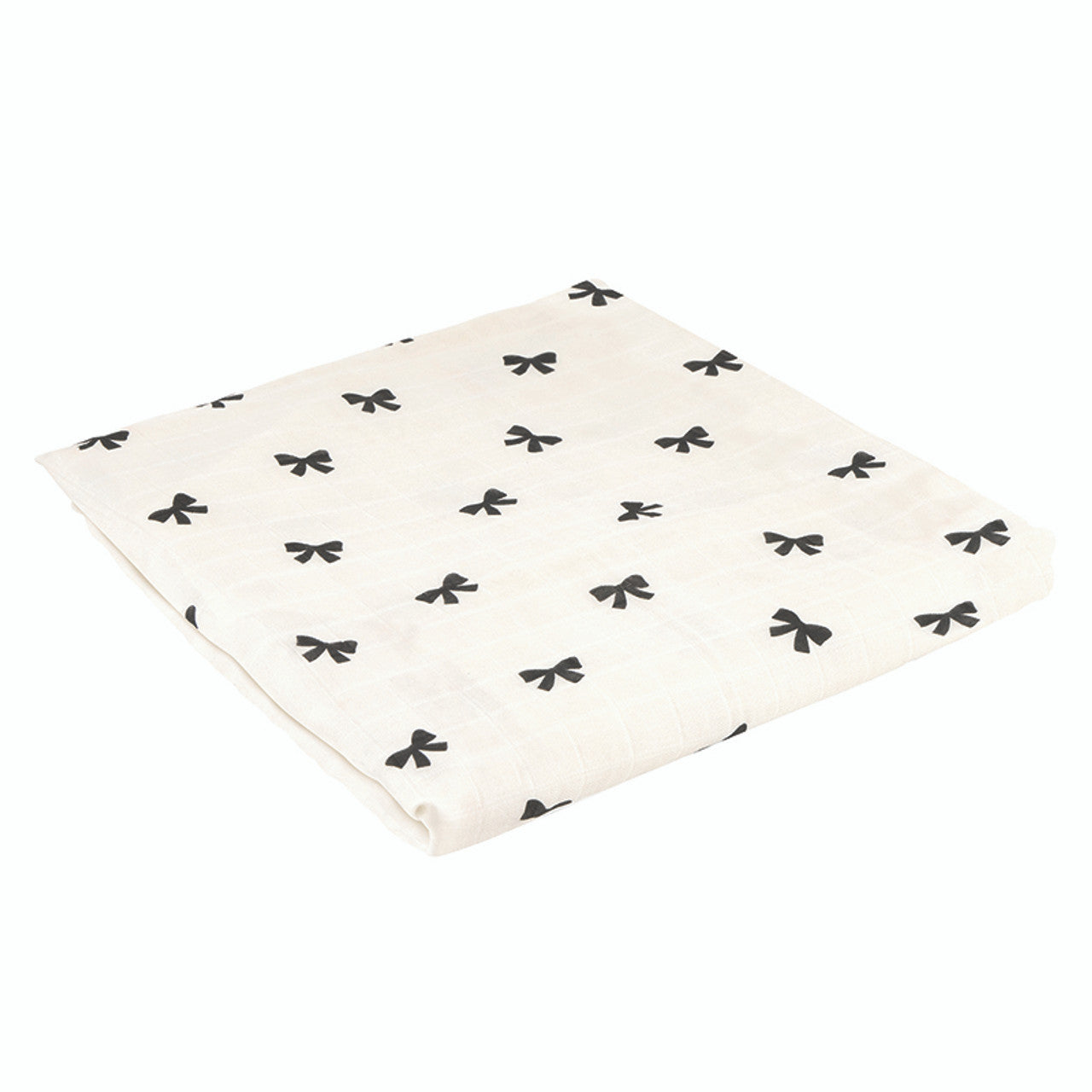 Swaddles with Plush Rattle - Bows