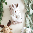 Load image into Gallery viewer, Swaddles with Plush Rattle - Pink Woodland