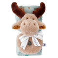 Load image into Gallery viewer, Swaddles with Plush Rattle - Woodland