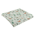 Load image into Gallery viewer, Swaddles with Plush Rattle - Woodland