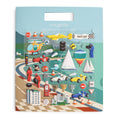 Load image into Gallery viewer, Reusable Race Cars Sticker Set