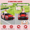 Load image into Gallery viewer, 12V Kids Ride-On Car Mercedes-AMG GT3 Licensed with Adjustable Speed