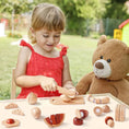 Load image into Gallery viewer, Tiny Land® Play Kitchen Accessories – Play Food for Play Kitchen: Wooden Cut and Play Food Toys