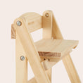 Load image into Gallery viewer, Tiny Land® Play Kitchen Accessories – Play Kitchen Food Storage: Versatile Wooden Rack for Play Food