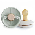 Load image into Gallery viewer, FRIGG Little Viking Natural Rubber Pacifier 2-Pack