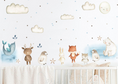 Load image into Gallery viewer, Arctic Animal Friends - Fabric Nursery Wall Art Decals
