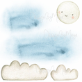 Load image into Gallery viewer, Arctic Animal Friends - Fabric Nursery Wall Art Decals