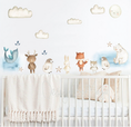 Load image into Gallery viewer, Arctic Animal Friends - Fabric Nursery Wall Art Decals