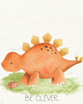 Load image into Gallery viewer, Baby Dinosaurs Set - Luster Paper Nursery Wall Art Prints