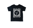 Load image into Gallery viewer, Trick or Treat, Smell My Feet Checkered Kids Tee