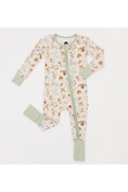 Load image into Gallery viewer, Bamboo One Piece Zip Pajama - Animal ABC