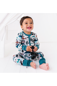 Load image into Gallery viewer, Bamboo One Piece Zip Pajama - Into the Wild