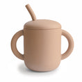 Load image into Gallery viewer, Silicone Training Cup + Straw