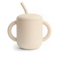 Load image into Gallery viewer, Silicone Training Cup + Straw