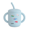 Load image into Gallery viewer, Silicone Training Cup + Straw