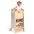 Load image into Gallery viewer, Standing Toddler Tower with Sliding Safety Door