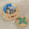 Load image into Gallery viewer, Strawberry Wicker Rattan Basket
