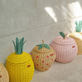 Load image into Gallery viewer, Strawberry Wicker Rattan Basket