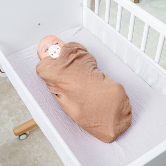 Muslin Swaddle Blanket in Cedar, 1 Pack