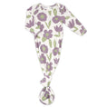 Load image into Gallery viewer, Knotted Gown - Purple Floral