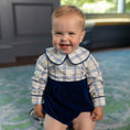 Load image into Gallery viewer, Long Sleeve Beau Bubble in Prescott Plaid