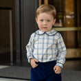 Load image into Gallery viewer, Long Sleeve Henry Peter Pan in Prescott Plaid