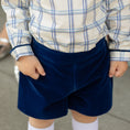 Load image into Gallery viewer, Robert Shorts in Back Bay Blue Velvet