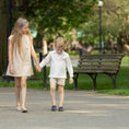 Load image into Gallery viewer, Robert Shorts in King's Way Khaki Corduroy