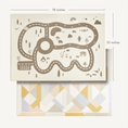 Load image into Gallery viewer, Tiny Land® Double-Sided Baby Playmat Urban Zoo Adventure