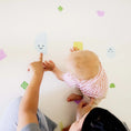 Load image into Gallery viewer, Tiny Land® Double-Sided Baby Playmat Smiley Quest