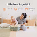 Load image into Gallery viewer, Tiny Land® Double-Sided Baby Playmat Smiley Quest