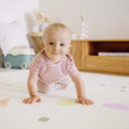 Load image into Gallery viewer, Tiny Land® Double-Sided Baby Playmat Smiley Quest