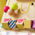Load image into Gallery viewer, Tiny Land® Premium Natural Wooden Activity Walker