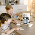 Load image into Gallery viewer, Tiny Land® Play Kitchen Accessories – Children’s Coffee Maker: Wooden Café Play Set for Kids