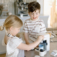 Load image into Gallery viewer, Tiny Land® Play Kitchen Accessories – Children’s Coffee Maker: Wooden Café Play Set for Kids