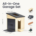 Load image into Gallery viewer, Tiny Land® Wooden Dollhouse - Garage