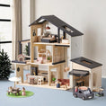 Load image into Gallery viewer, Tiny Land® Wooden Dollhouse - Garage