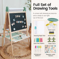 Load image into Gallery viewer, Tiny Land® Pink Magnitales Easel & Paper Roll Set
