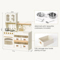 Load image into Gallery viewer, Tiny Land® Wooden Play Kitchen with Storage for Creative Toddlers