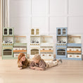 Load image into Gallery viewer, Tiny Land® Pretend Play Kitchen for Toddlers - Serenity Wooden Kitchen – Green