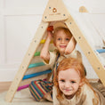 Load image into Gallery viewer, Tiny Land® Pikler Triangle 7-in-1 Montessori Climbing Set