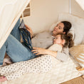 Load image into Gallery viewer, Tiny Land® Kids Tent – Large Cozy Tent with Star Lights