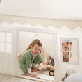 Load image into Gallery viewer, Tiny Land® Playhouse Tent – Natural Cream Indoor Tent for Kids