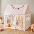 Load image into Gallery viewer, Tiny Land® Sweet Citrus Kids Play Tent – White and Pink Indoor Playhouse