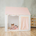 Load image into Gallery viewer, Tiny Land® Sweet Citrus Kids Play Tent – White and Pink Indoor Playhouse